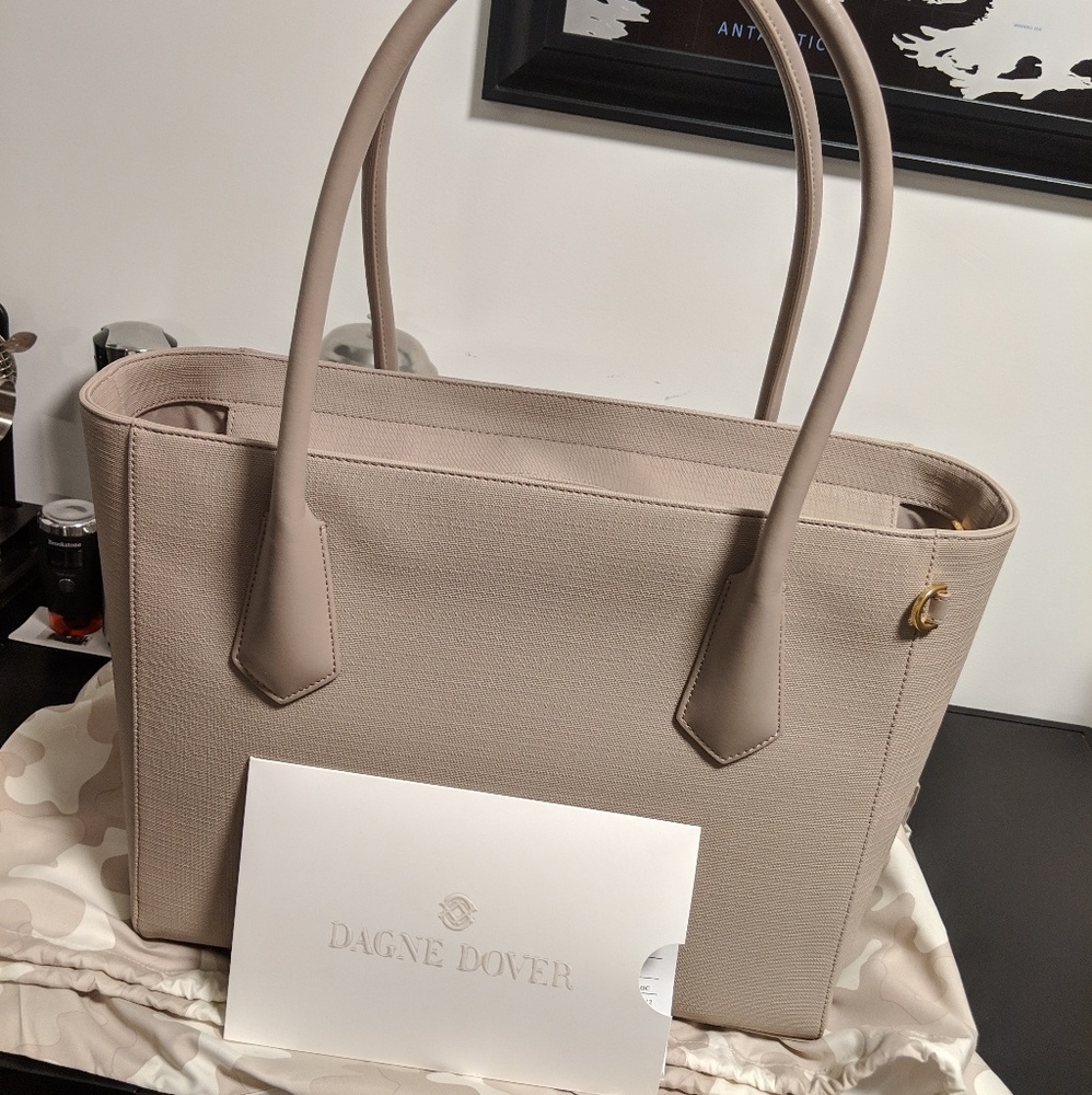 Brand New Dagne Dover Legend tote in Bleeker Blush